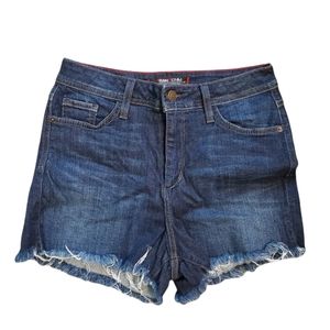 FRAN Denim "Abby" Super High Rise Shorts